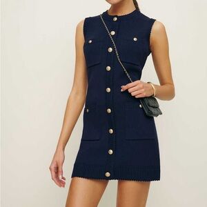 Reformation Catalina Cotton Mini Dress. Size L Women 
#190